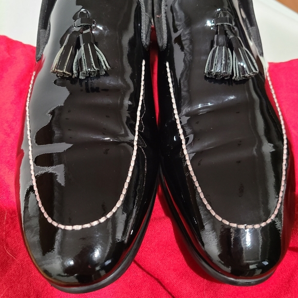 Cesare Paciotti  mens patent leather shoes size 44 - Picture 6 of 13